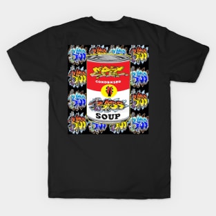 Bass pop art Soup can 23 T-Shirt